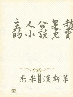 主人公是赵无极的小说免费阅读