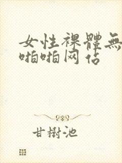 女性裸体无遮挡啪啪网站