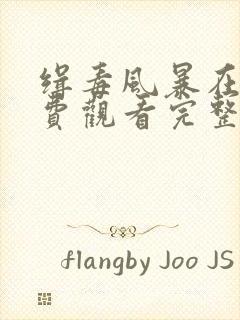 缉毒风暴在线免费观看完整版国语封面