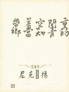 带着空间重生下乡当知青的小说