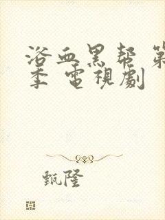 浴血黑帮 第五季 电视剧