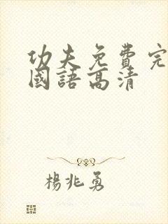 功夫免费完整版国语高清