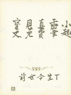 宝贝真乖小说全文免费笔趣阁