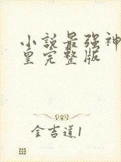 小说最强神话帝皇完整版封面