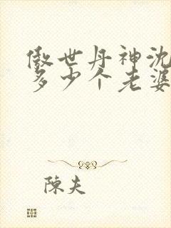 傲世丹神沈翔有多少个老婆