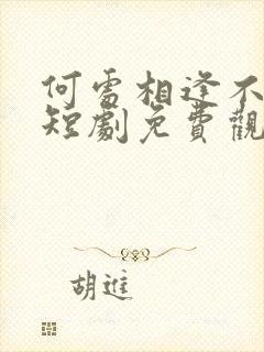 何处相逢不相识短剧免费观看