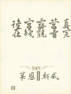 后宫露营真人版在线观看完整