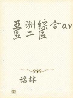亚洲综合av一区二区