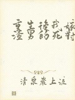 重生后我嫁给了渣男的死对头短剧版