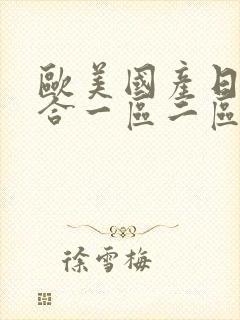 欧美国产日韩综合一区二区三区