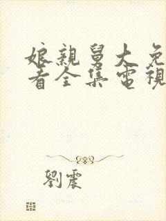 娘亲舅大免费观看全集电视剧