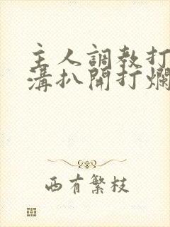 主人调教打屁股沟扒开打烂的小说