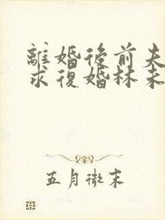 离婚后前夫哭着求复婚林未央