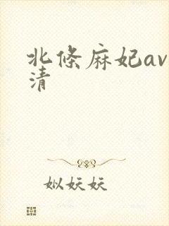 北条麻妃av高清封面