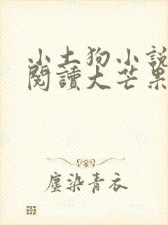 小土狗小说免费阅读大芒果