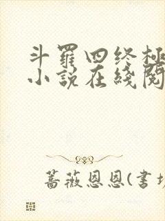 斗罗四终极斗罗小说在线阅读