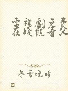 电视剧免费全集在线观看父母爱情