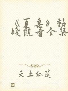 《夏妻》动漫在线观看全集