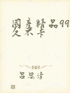 国产精品99久久不卡