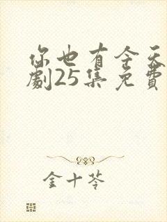 你也有今天电视剧25集免费观看封面