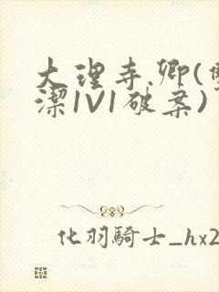 大理寺.卿(双洁1V1破案)