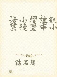 洛小熠被凯风囚禁后变乖小说