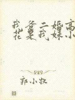 我爸二婚高冷校花是我妹小说免费阅读