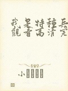 我是特种兵在线观看高清完整版