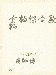 偷拍综合欧美日韩