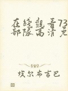 在线观看731部队高清免费观看