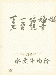 下一站婚姻剧情免费观看封面