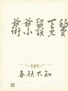 爷爷留下的催眠术小说免费阅读封面