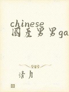 chinese国产男男gay gay网站封面