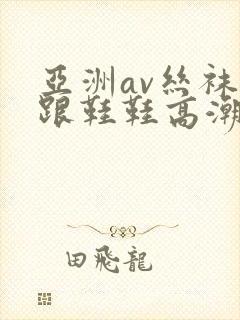 亚洲av丝袜高跟鞋鞋高潮