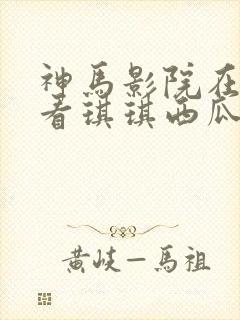 神马影院在线观看琪琪西瓜