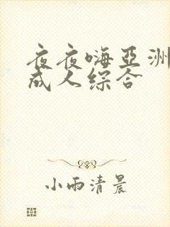 夜夜嗨亚洲av成人综合