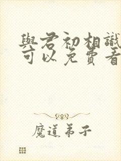 与君初相识哪里可以免费看