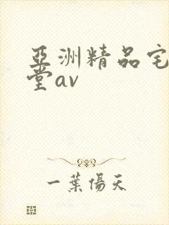 亚洲精品宅男天堂av