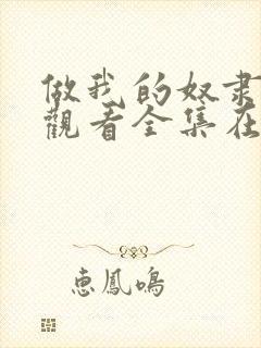 做我的奴隶免费观看全集在线播放