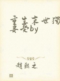 重生末世独宠男妻受by封面