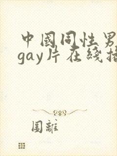 中国同性男男黄gay片在线播放