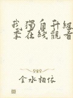 我独自升级第二季在线观看完整版