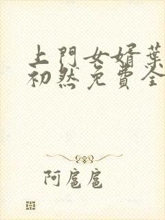 上门女婿叶辰萧初然免费全文阅读