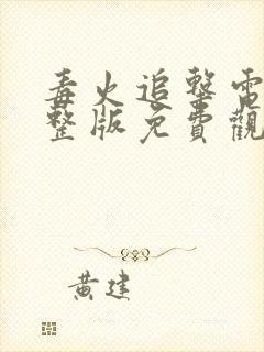 毒火追击电影完整版免费观看高清