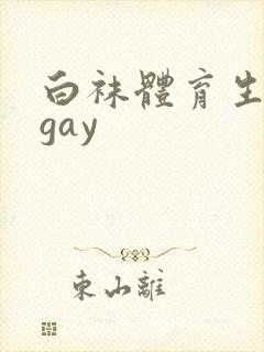 白袜体育生男同gay