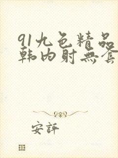 91九色精品日韩内射无套