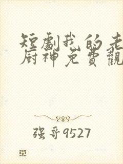 短剧我的老婆是厨神免费观看高清封面