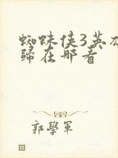 蜘蛛侠3英雄无归在哪看