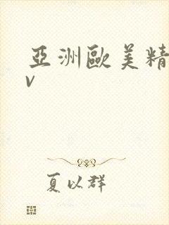 亚洲欧美精品av