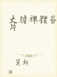 大胆裸体艺术图片封面